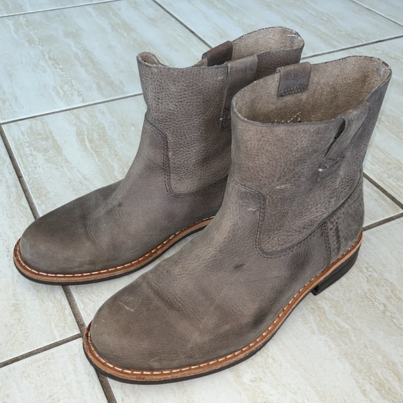 Roots Tribe Brown/Grey Boots Size 7 - Picture 7 of 9